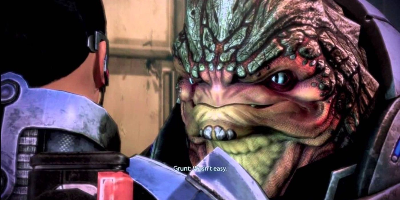 Grunt e Shepard se reencontram em Mass Effect 3