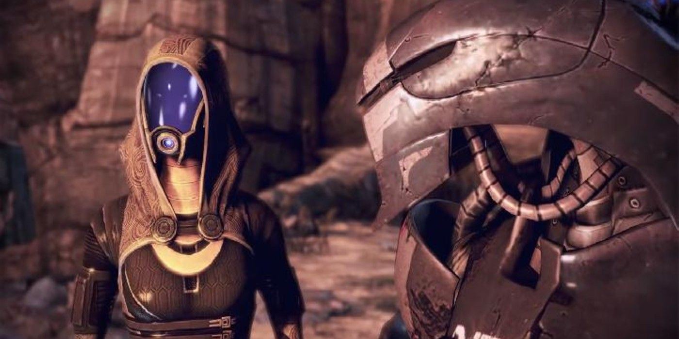 Tali and Legion talk on Rannoch in Mass Effect 3