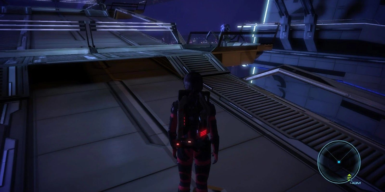 Alliance Docking Bay on the Citadel in Mass Effect Legendary Edition