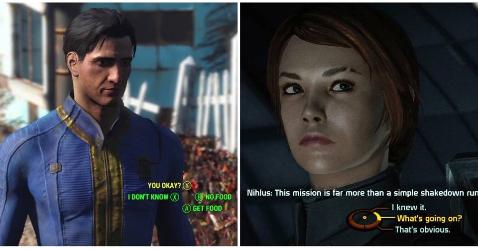 Mass Effect Shows How Bad Fallout 4 S Dialogue System Was Mass Effect Shows How Bad Fallout 4 S Dialogue System Was