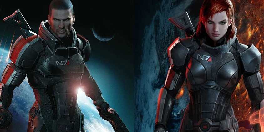 Mass Effect Male Vs Female Shepard
