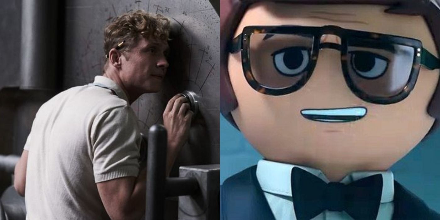 Matthias Schweighöfer in Army Of The Dead and Playmobil The Movie side by side