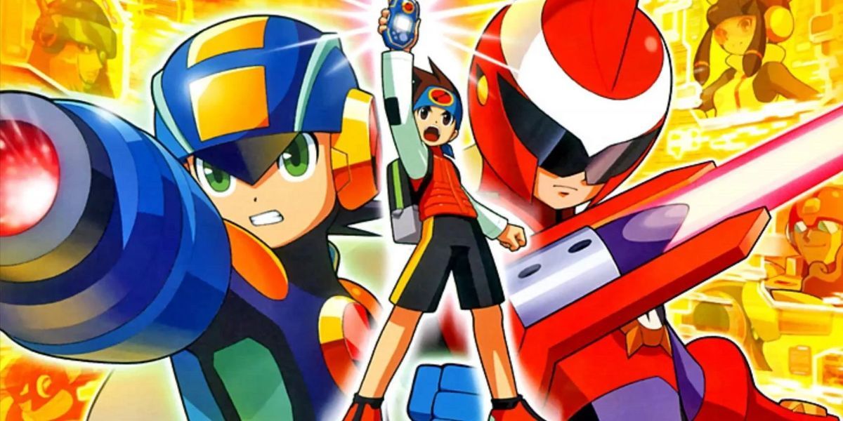 Characters from Mega Man Battle Network