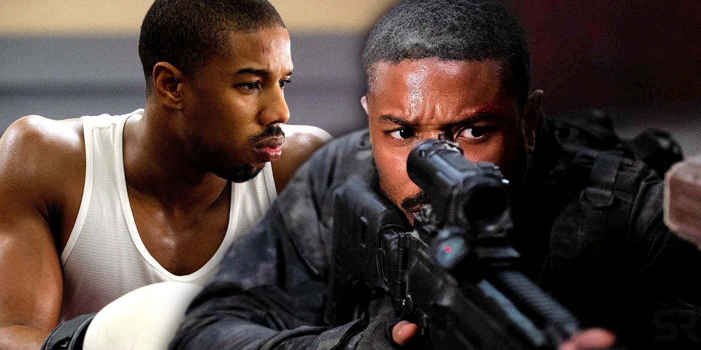 Michael B Jordan in Creed and Without Remorse