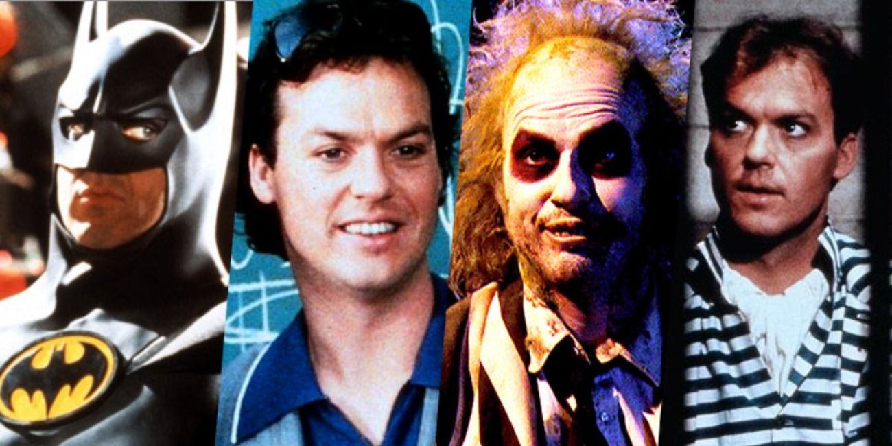 Michael Keaton as Batman, Beetlejuice and others