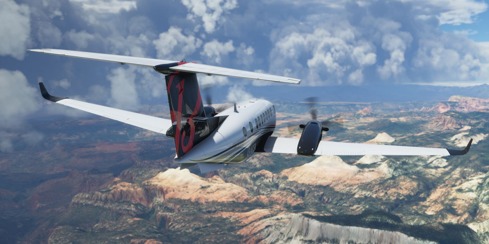 Microsoft Flight Simulator Over US Southwest