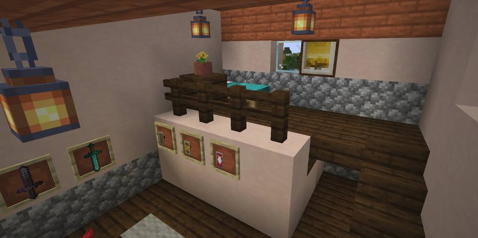 Minecraft Build Recreates Link S Breath Of The Wild House Minecraft Build Recreates Link S Breath, How Do You Make A Vanity In Minecraft