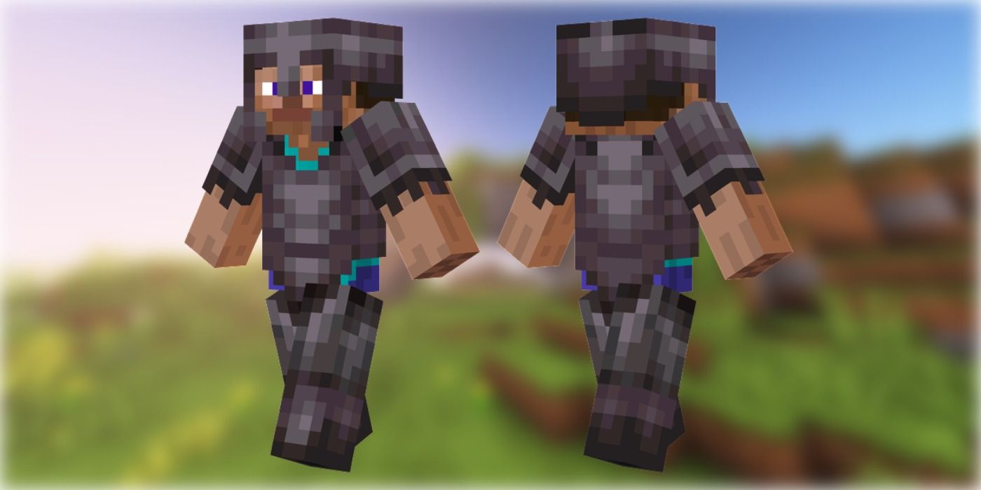 How to craft a full set of Minecraft Netherite armor