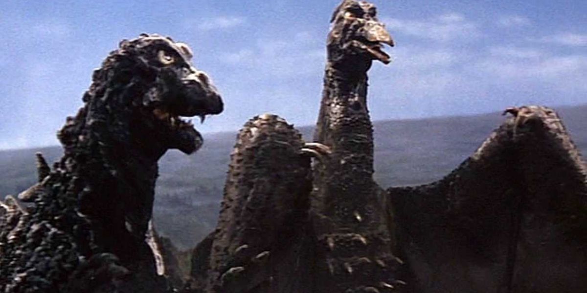 Godzilla and Rodan set aside their differences.