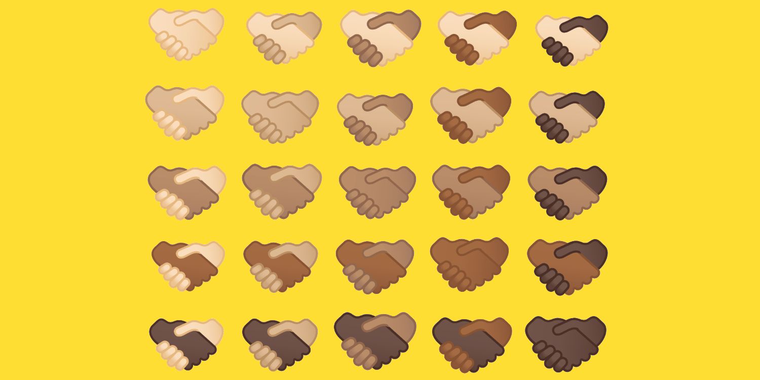 Why The Handshake Emoji Is Only Just Getting Different Skin Tones