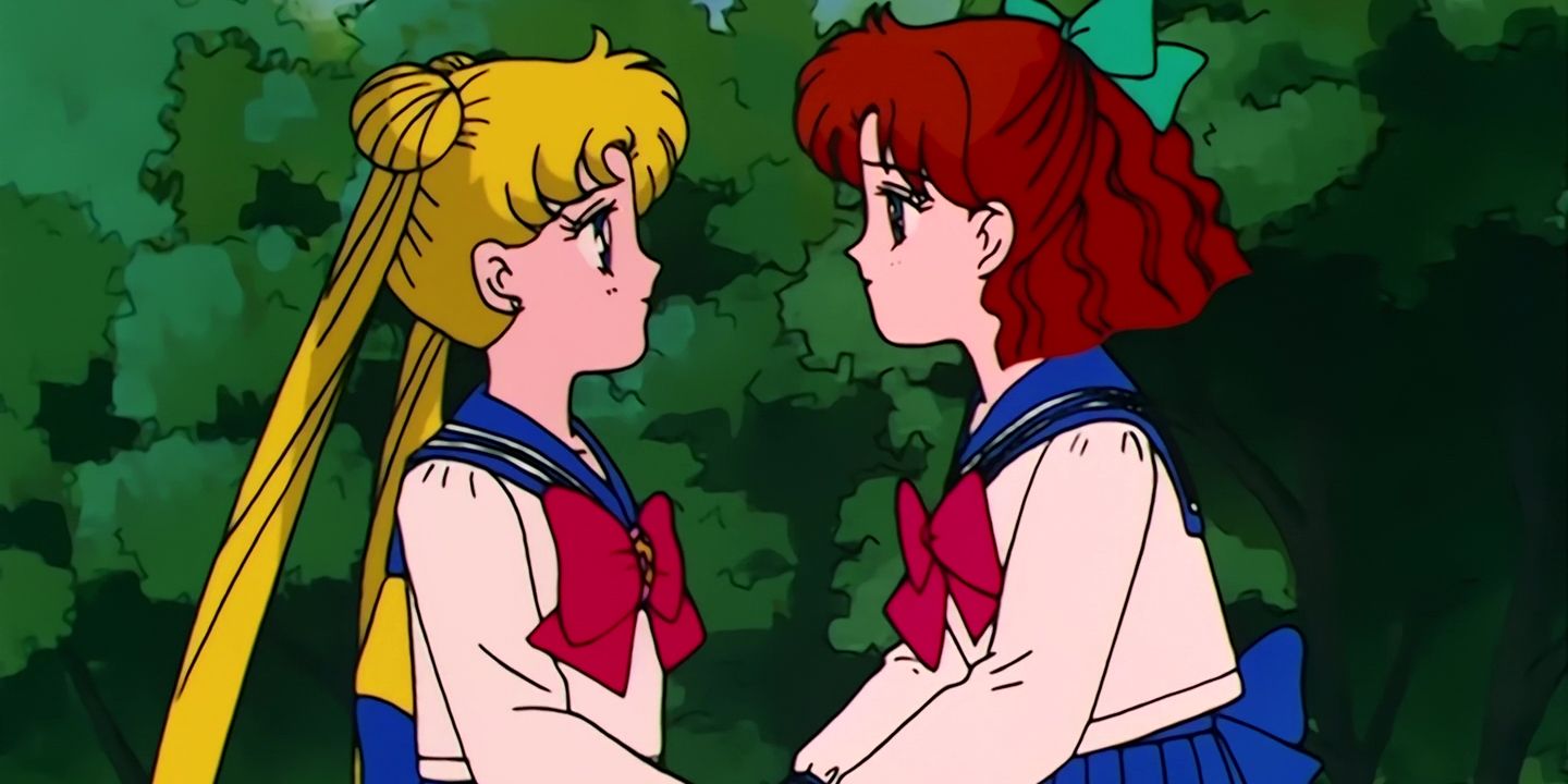 Naru talks to Usagi in episode 87 of Sailor Moon