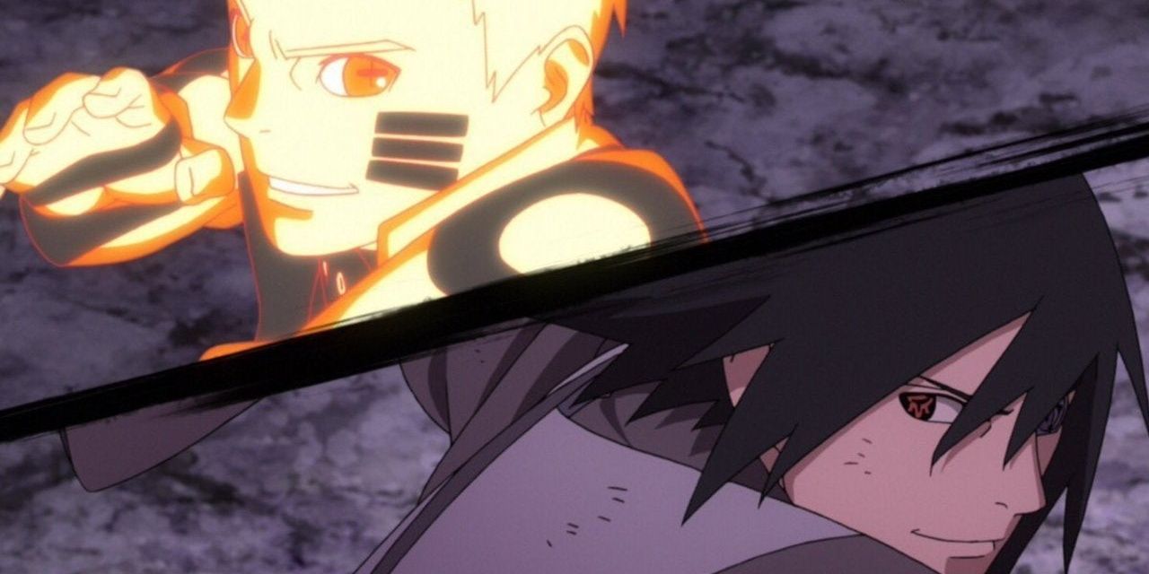Naruto And Sasuke Teaming Up Against Momoshiki