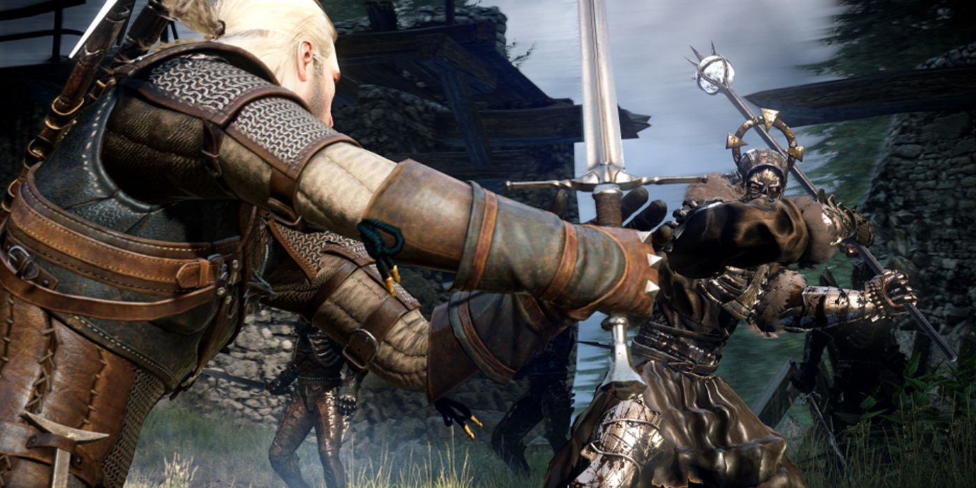 Geralt takes on the leader of the Wild Hunt