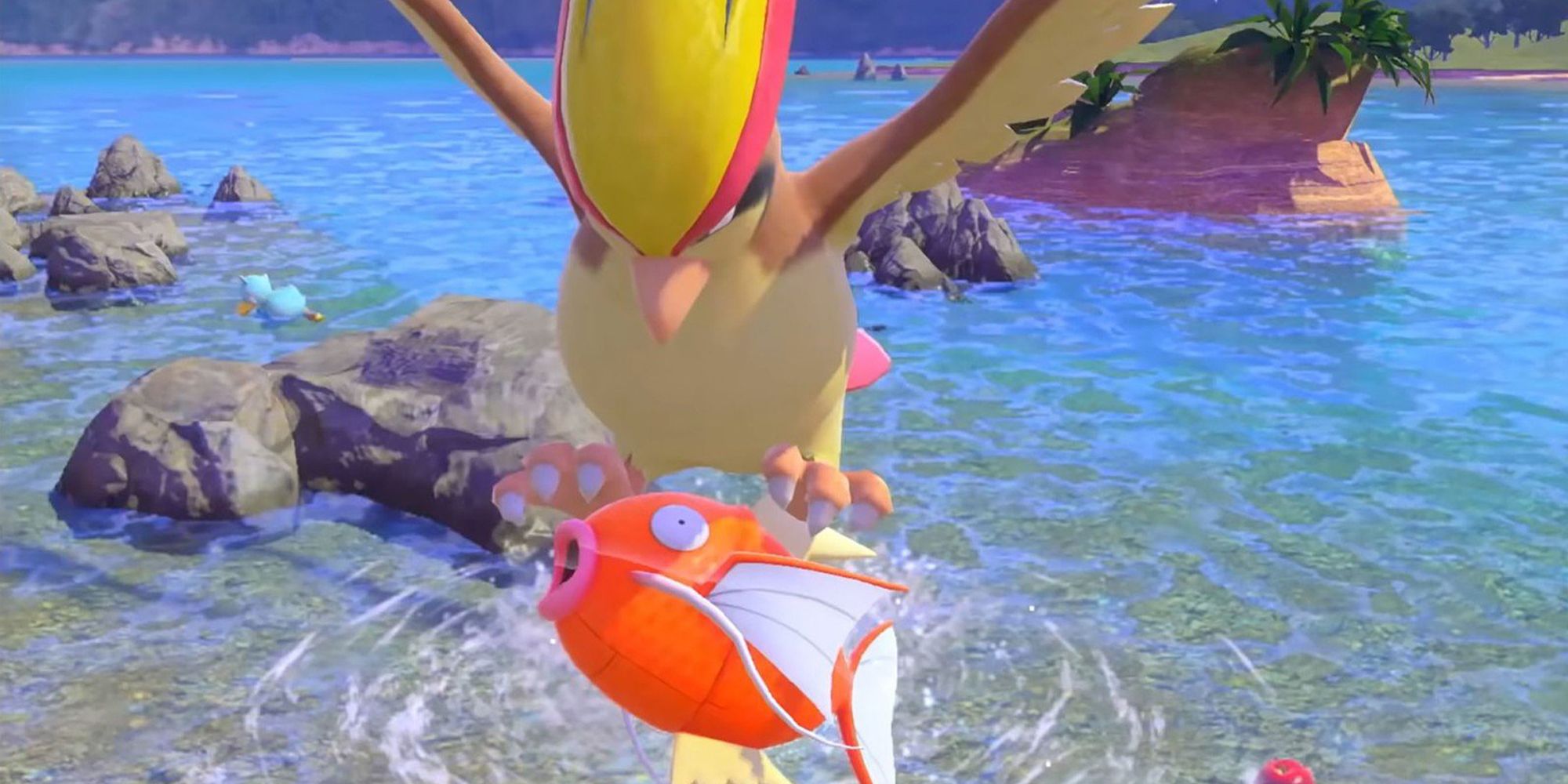 New Pokemon Snap Flopping by the Water Task