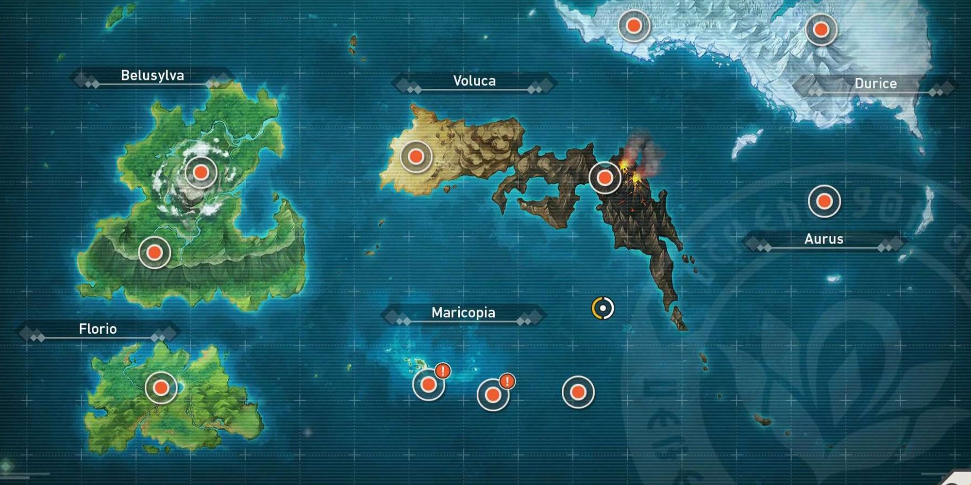 New Pokemon Snap Lental Map
