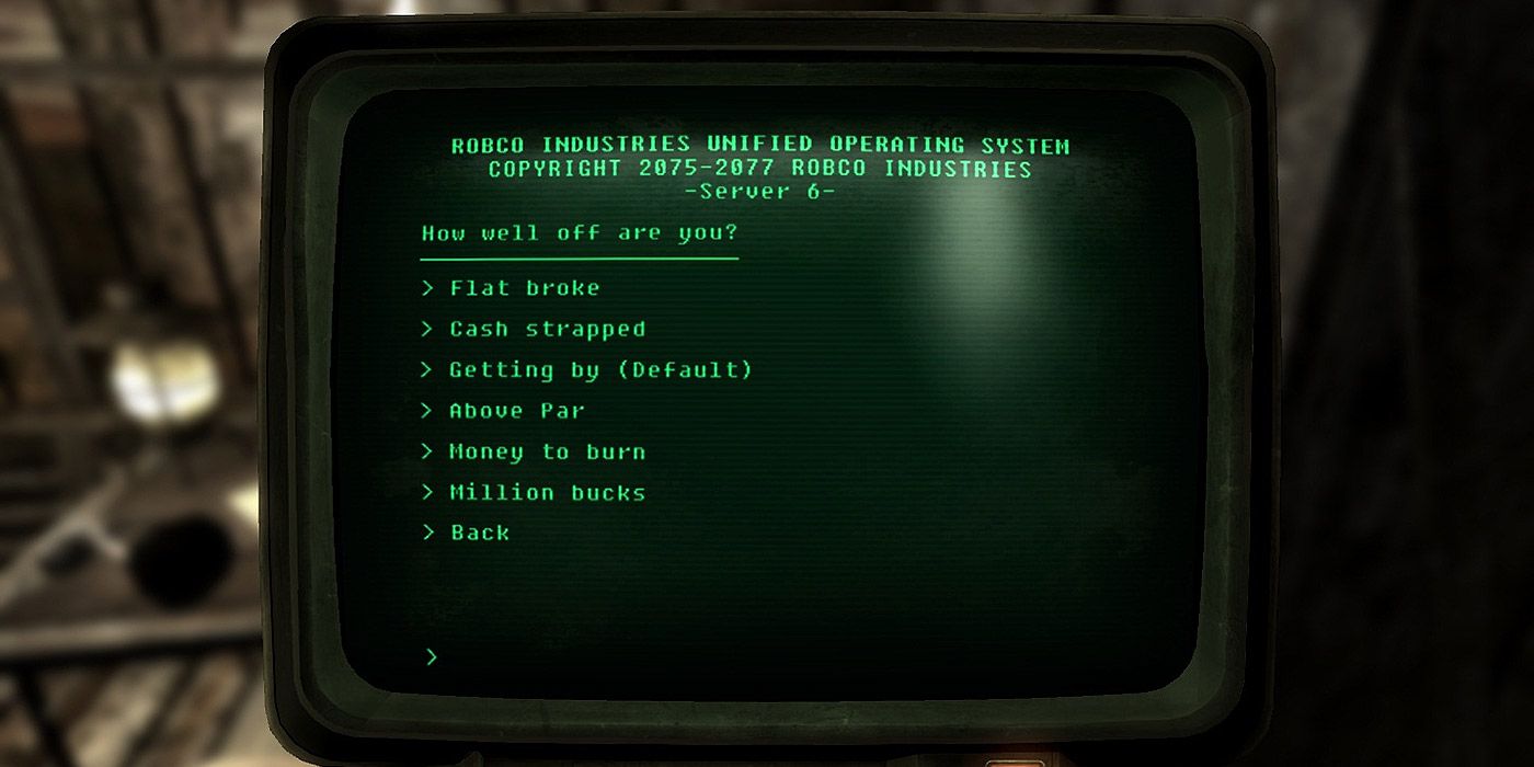 The Pip_Boy interface for the Fallout: New Vegas Alternative Start mod