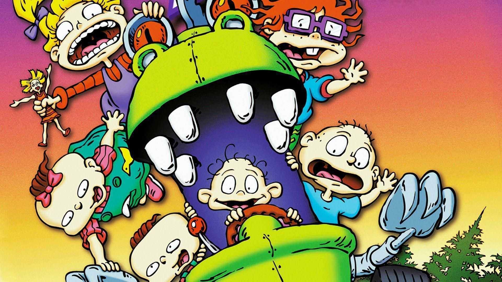 The main cast of Nickelodeon's animated series Rugrats.
