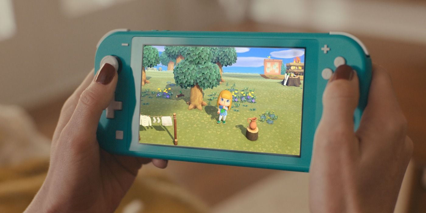Nintendo Switch Lite Animal Crossing Cover