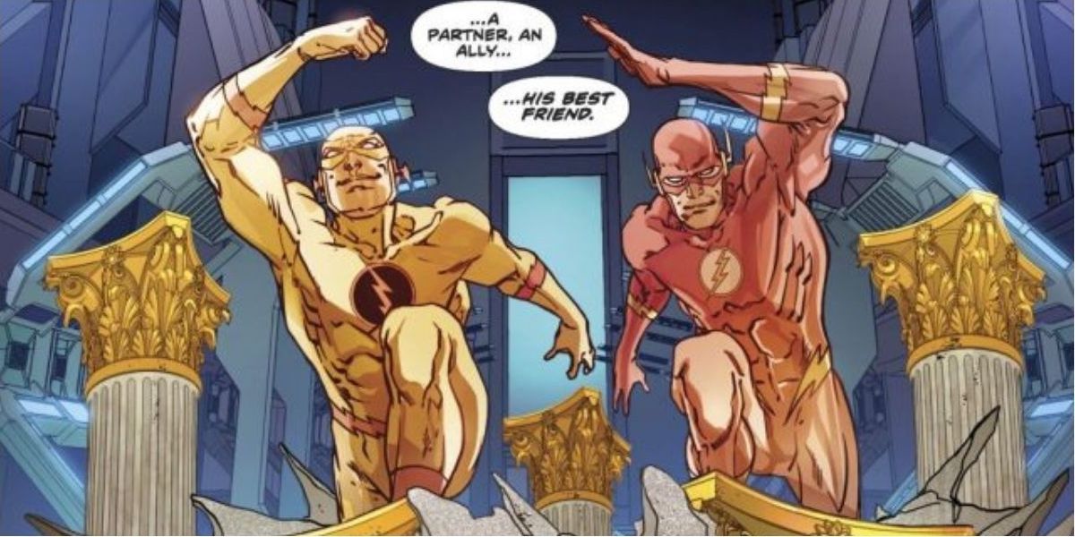 Eobard Thawne narrates his and Barry's relationship in the Flash museum