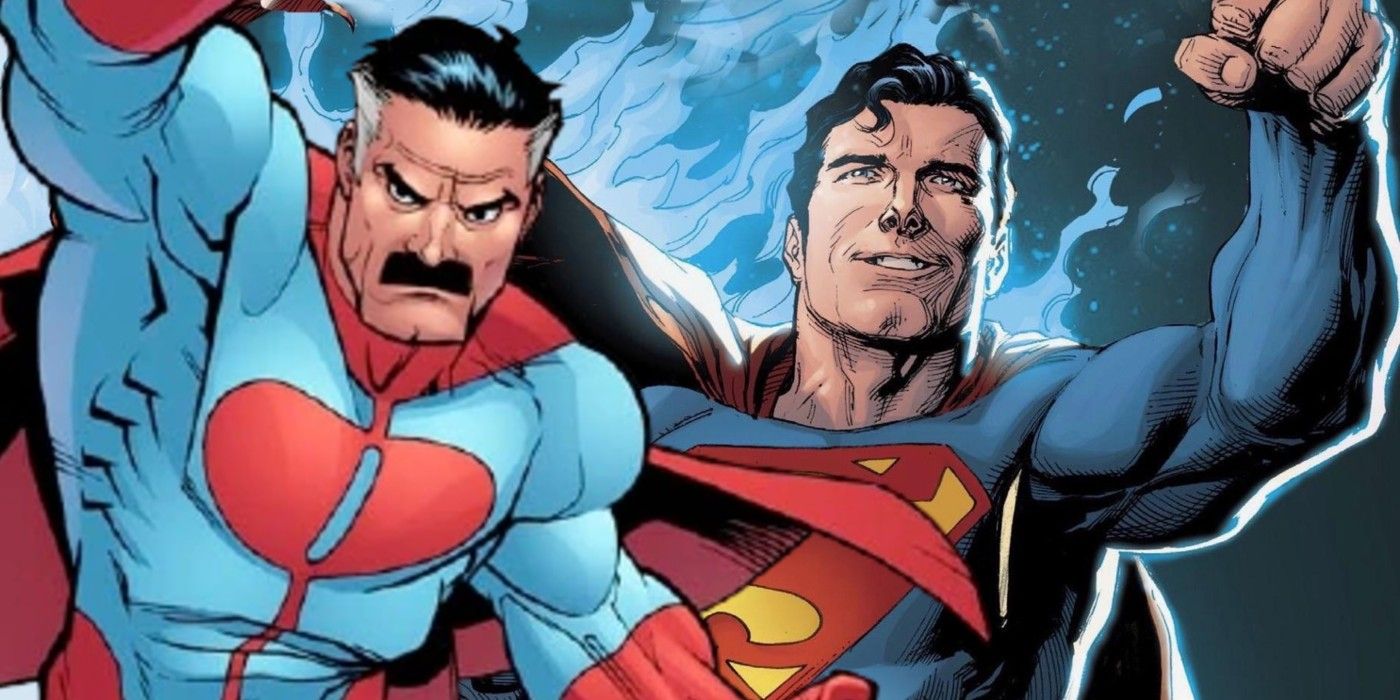 Omni-Man and Superman