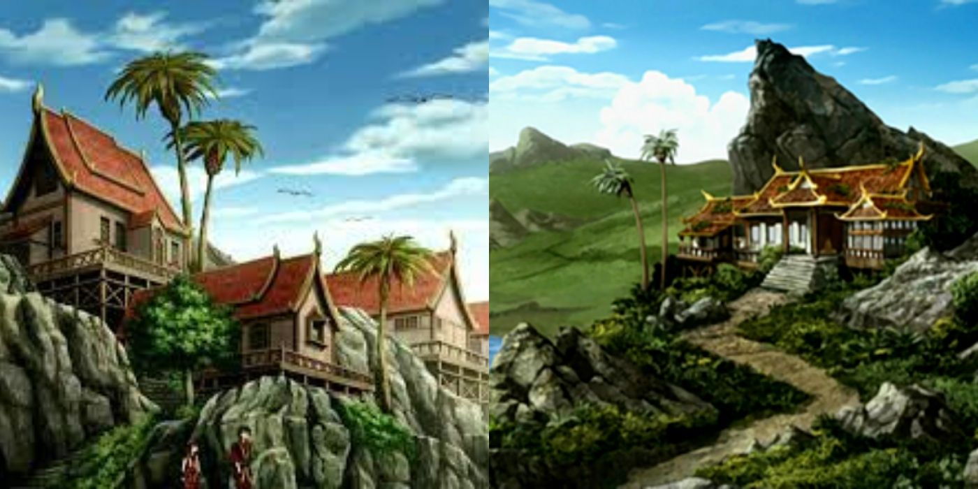 Avatar The Last Airbender The Main Characters Coolest Homes Ranked