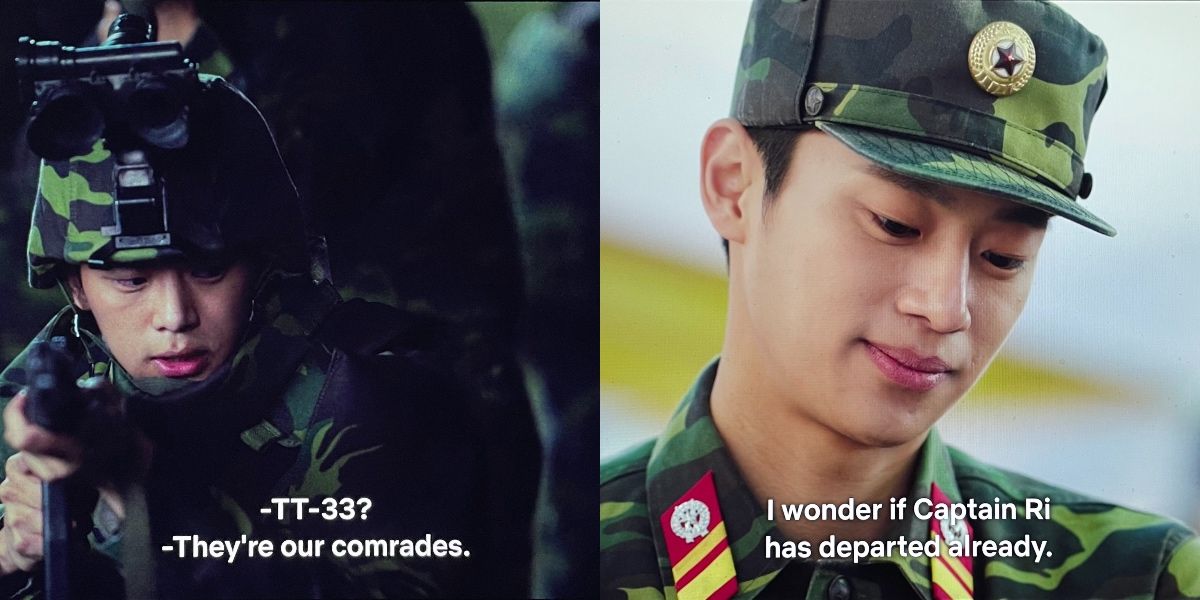 Crash Landing On You Every Main Character's First & Last Line