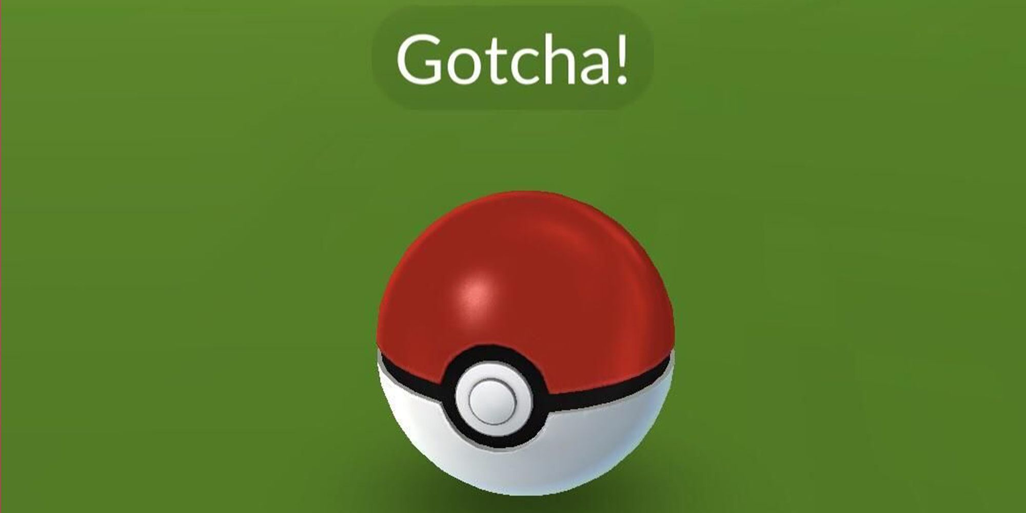 A close-up image of a Poké Ball with the word 