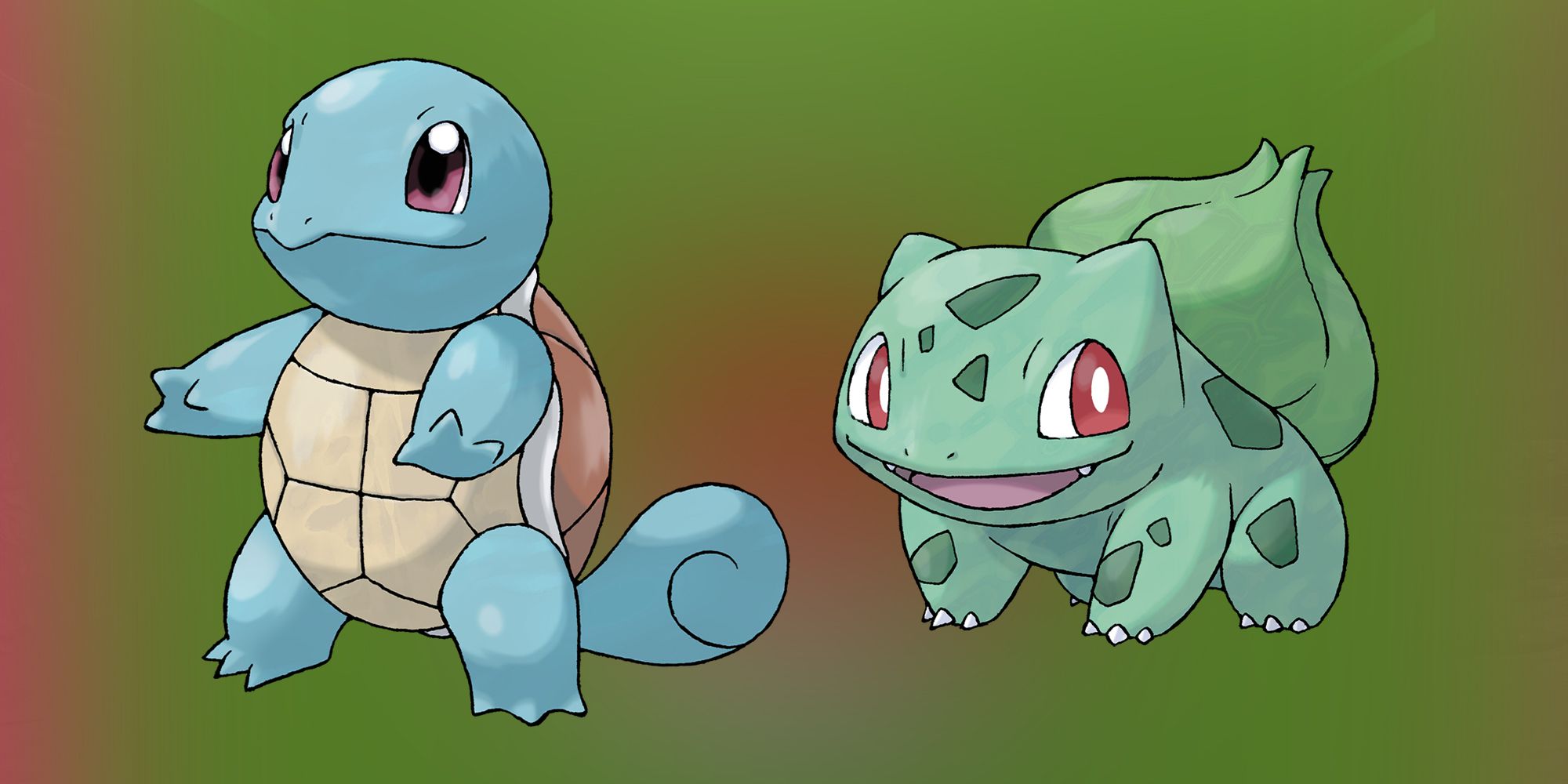 Pokemon Home Gigantamax Squirtle and Bulbasaur