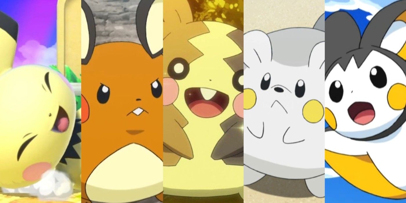 Pokémon: Every Evolution & Knockoff Of Pikachu, Ranked