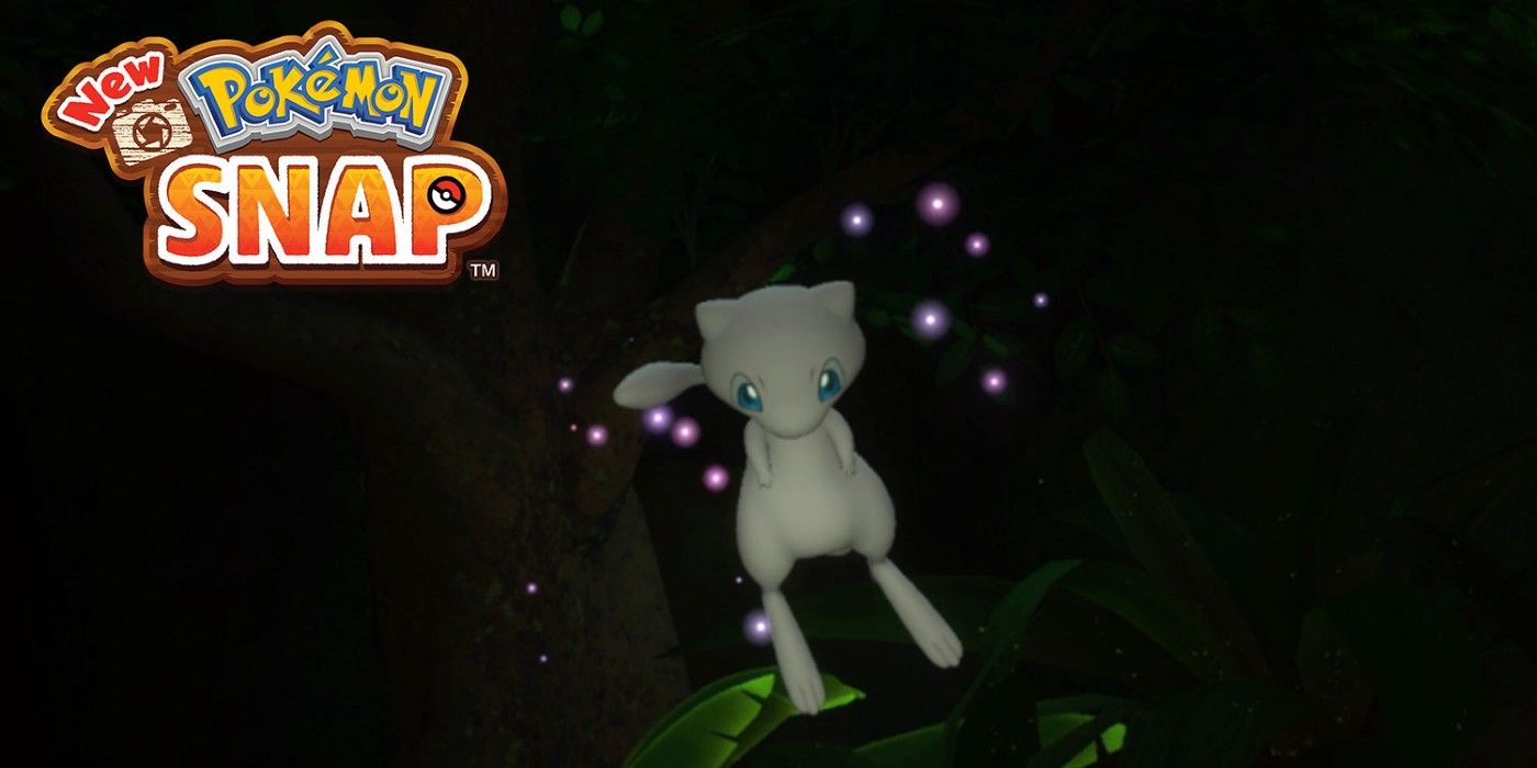 Mew in the Jungle in New Pokémon Snap