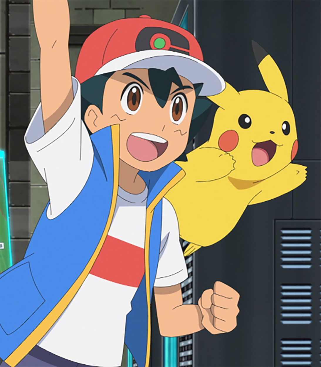 Ash Ketchum and Pikachu in Pokémon Master Journeys: The Series