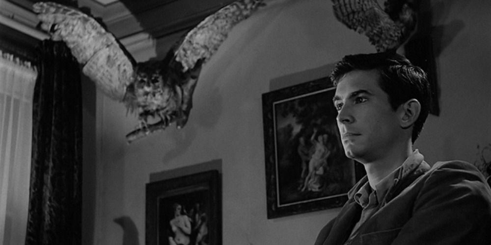 Norman Bates in his mothers house in Psycho.