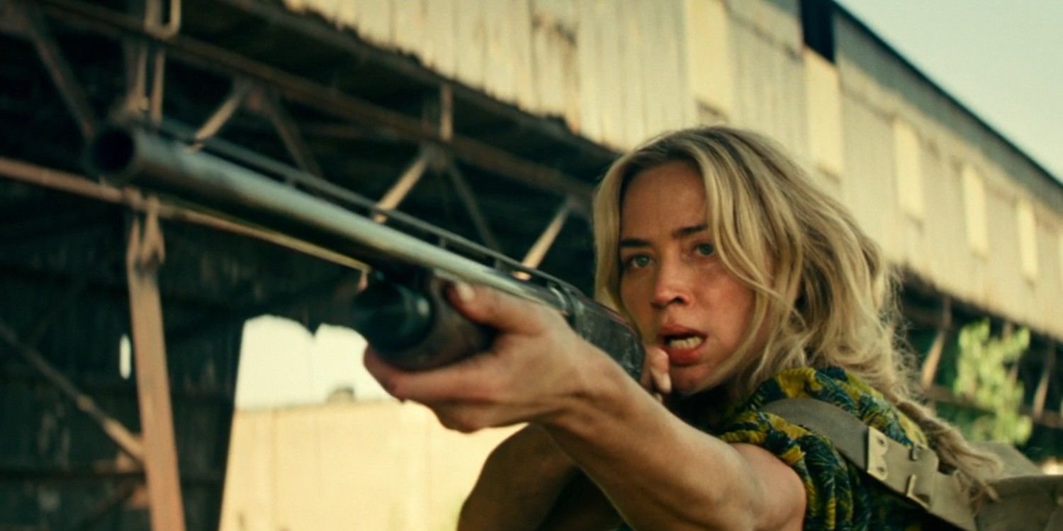 Quiet Place 2 Trailer Evelyn With Shotgun
