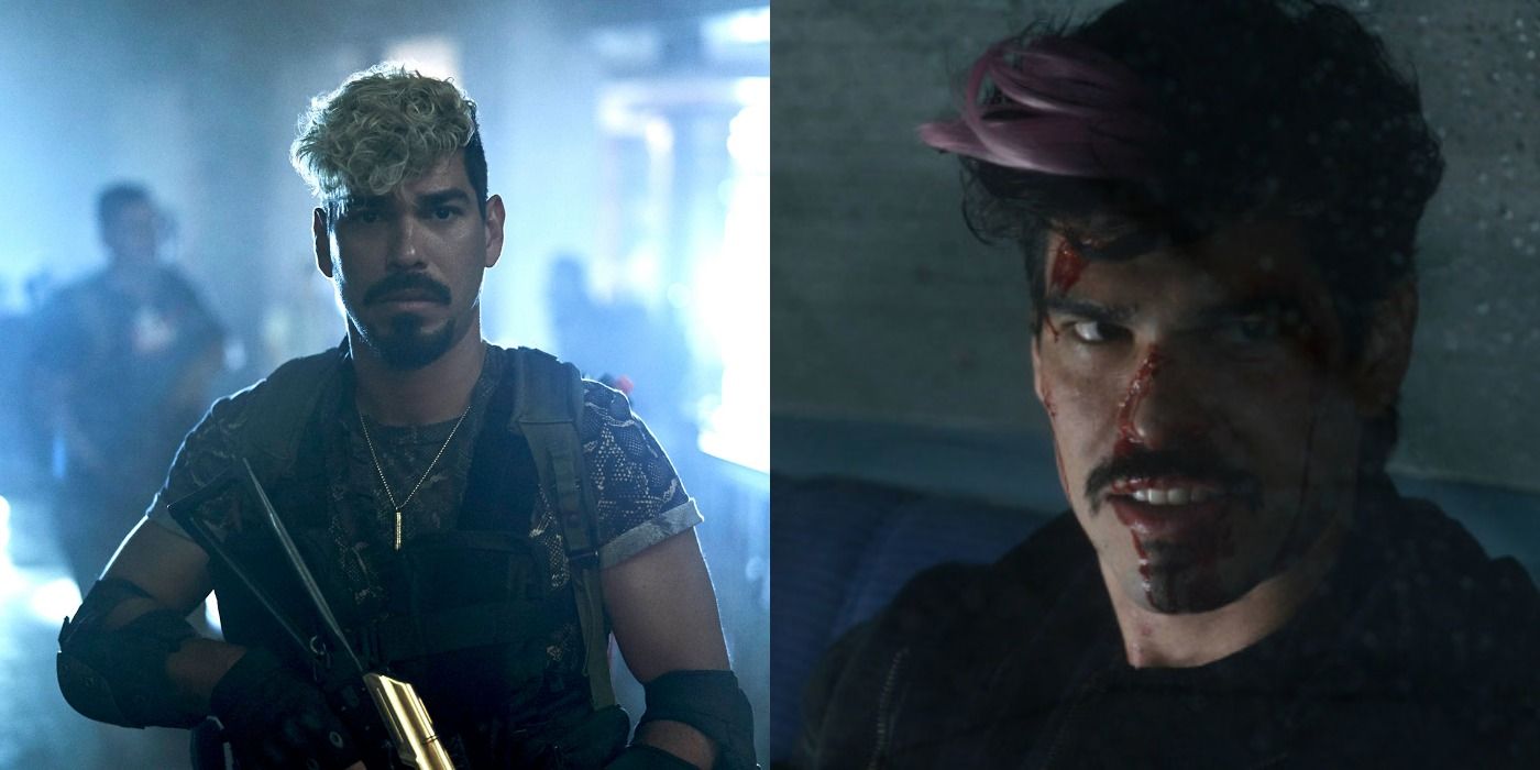 Raúl Castillo in Army Of The Dead and Gotham side by side