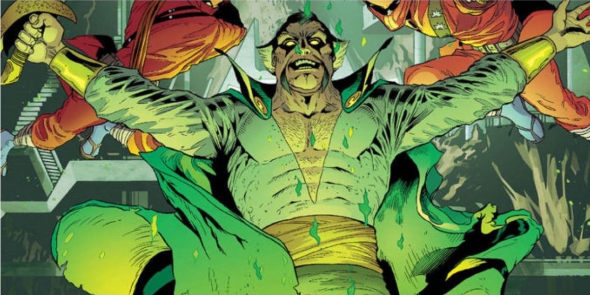 Ra's Al Ghul Emerges from the Lazarus Pit, fully regenerated