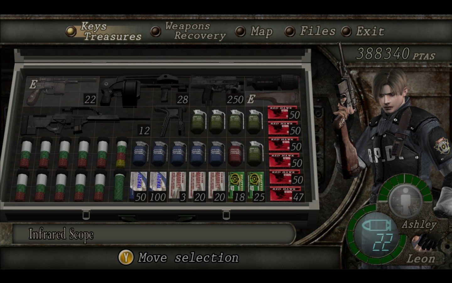 Resident Evil 4 Inventory Management