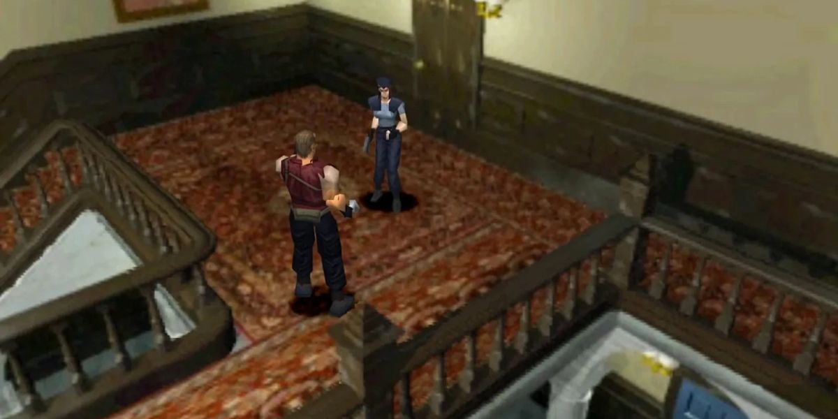 A notorious conversation between Jill and Barry in the original Resident Evil game.