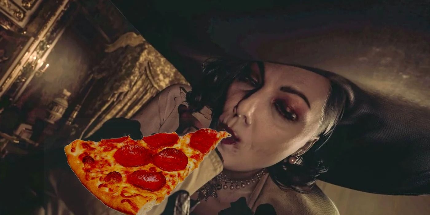 Resident Evil Village Lady Dimitrescu Pizza