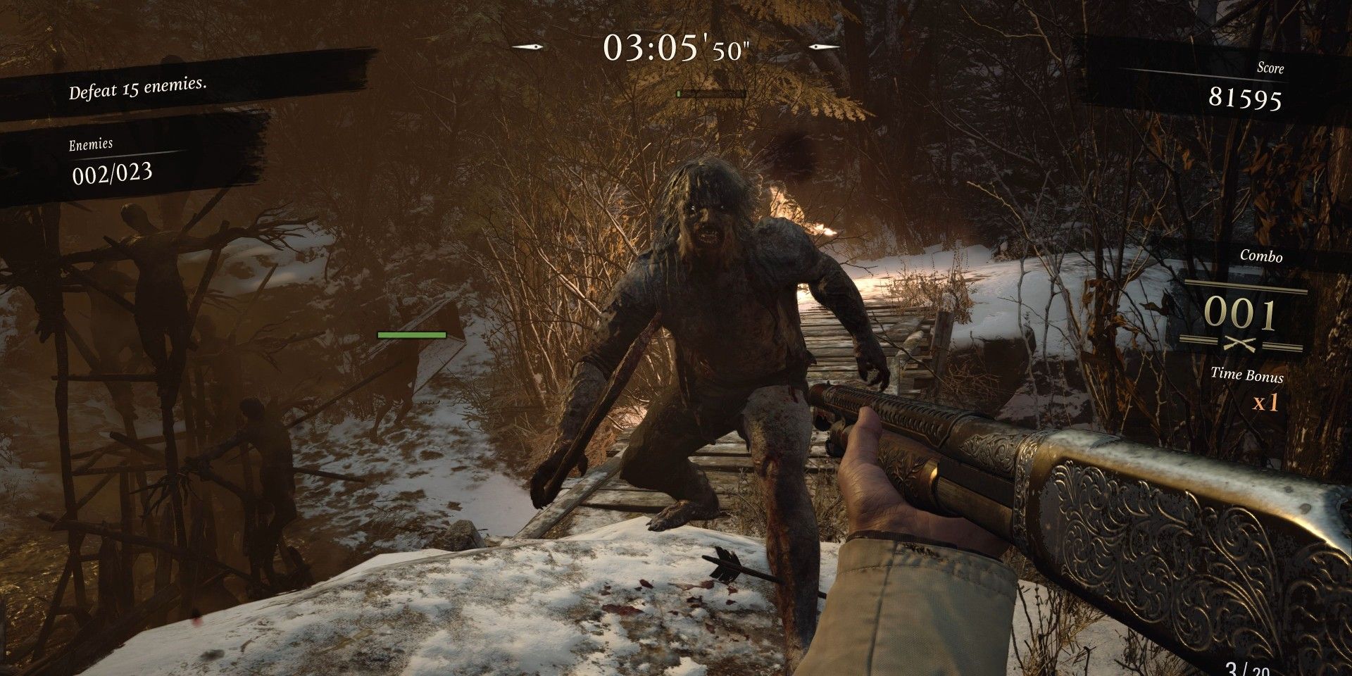 Resident Evil Village Mercenaries Mode Screenshot