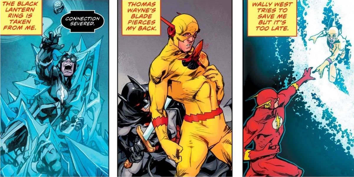The Reverse Flash many deaths throughout comics