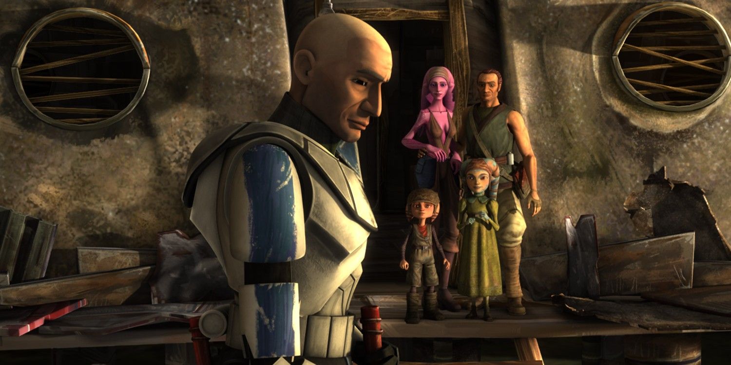 Rex and Lawquane family in Star Wars Clone Wars