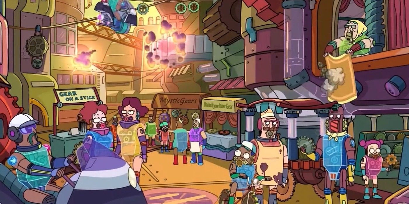 Rick and Morty Comic Finally Explains the Gear Wars