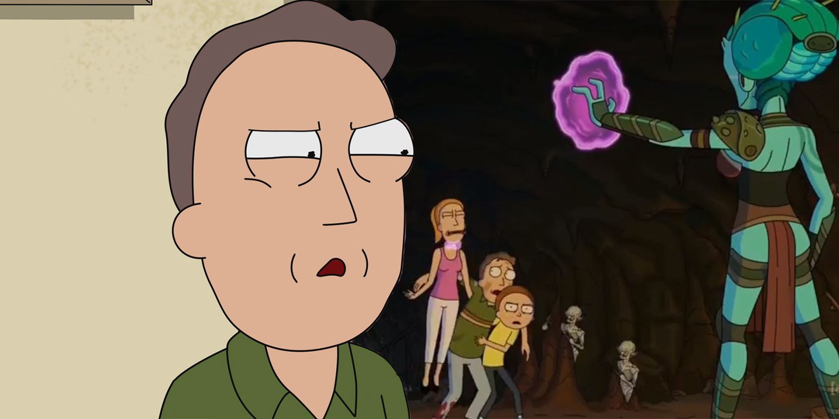 Jerry's worst moments on Rick and Morty.
