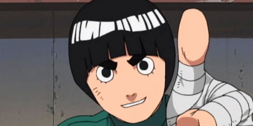 Rock Lee Giving The Thumbs Up