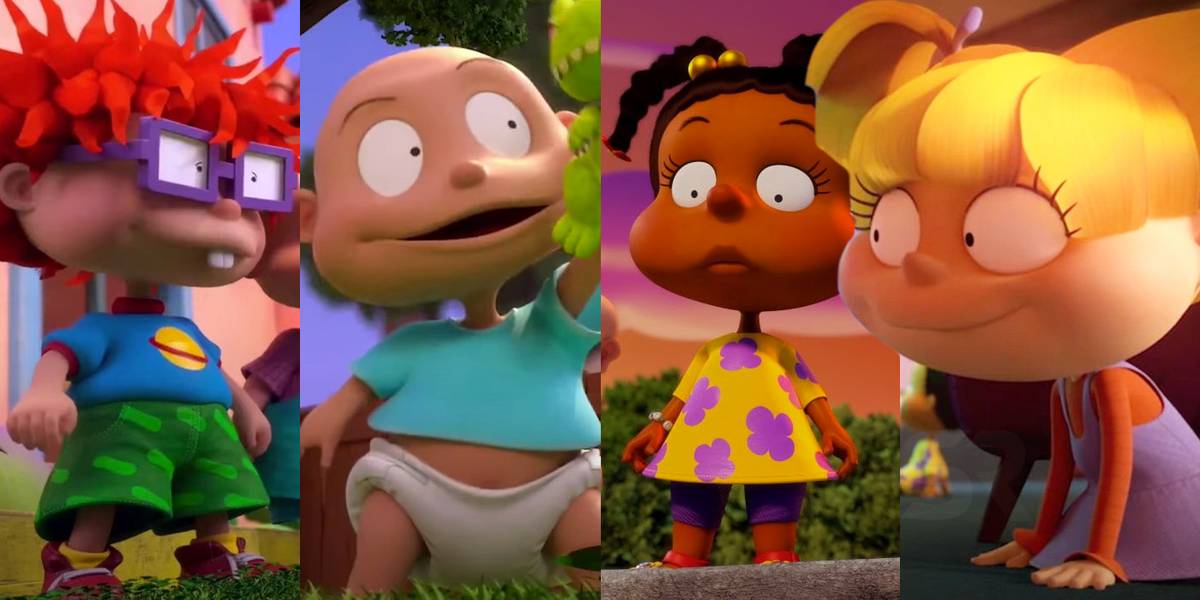 Red Rugrats Characters Personaggi Dei Rugrats Rugrats: Dil And Tommy Pickles (brothers