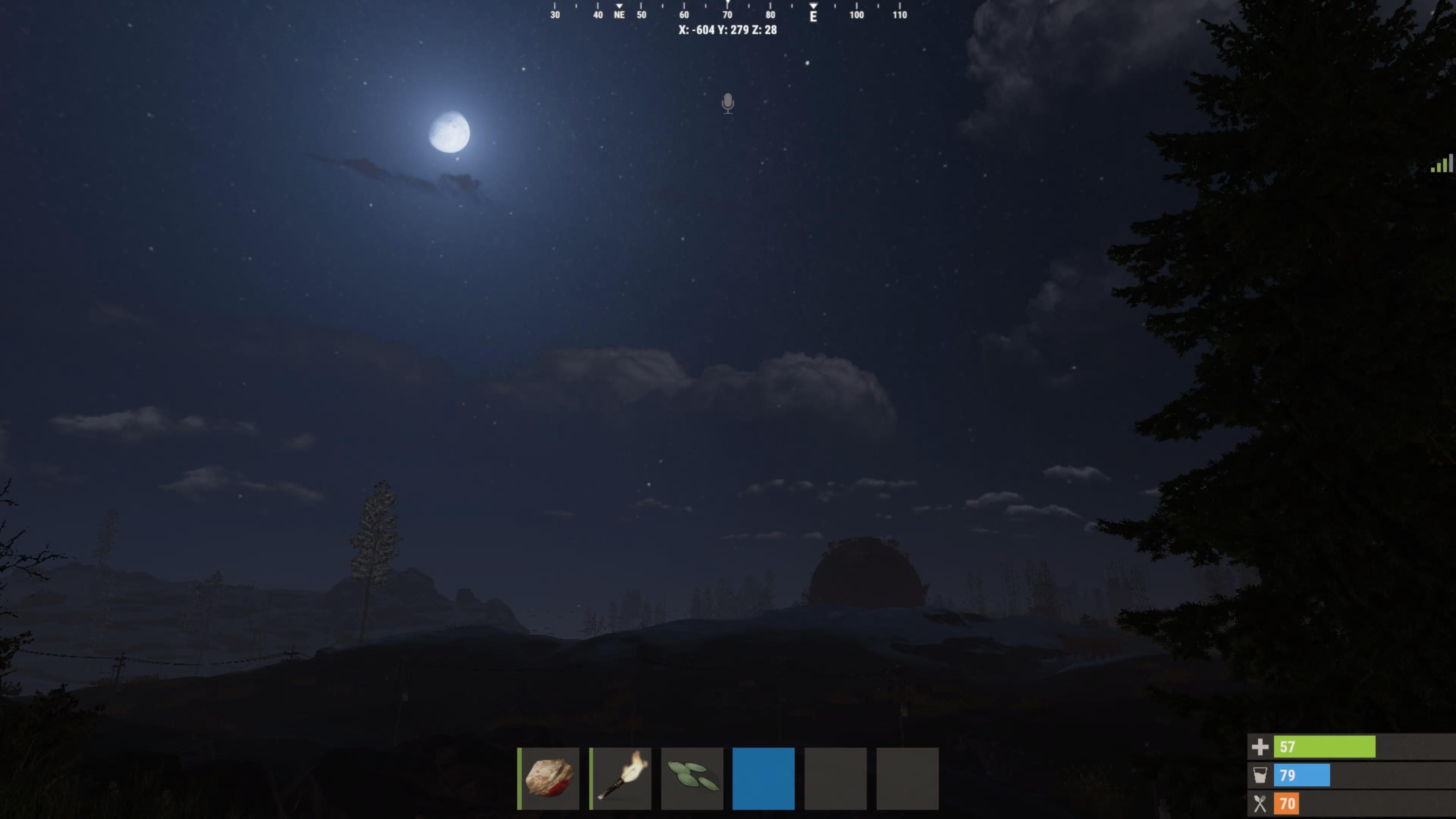 The dark night time of Rust Console Edition