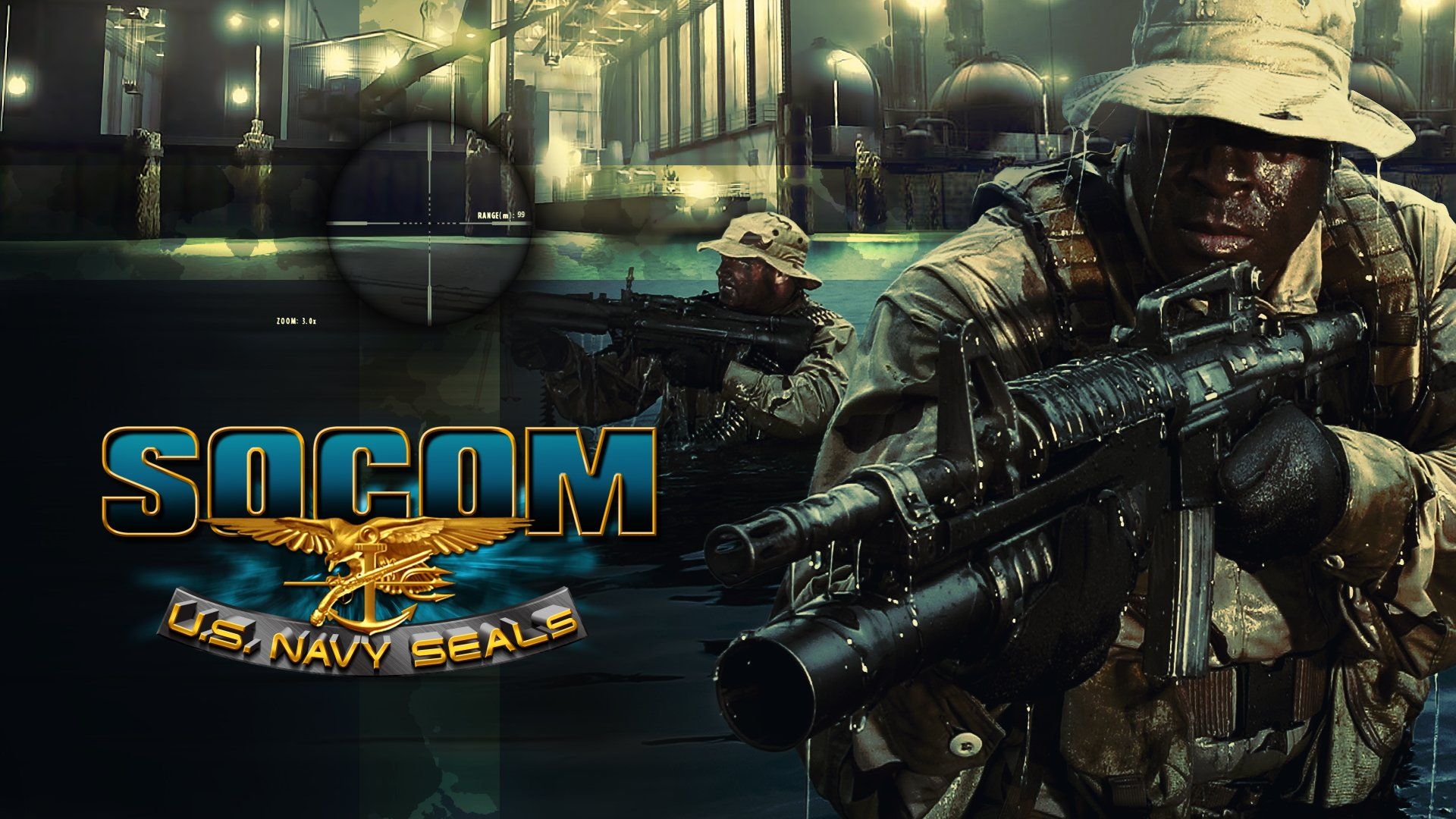 Promotional art for the SOCOM series