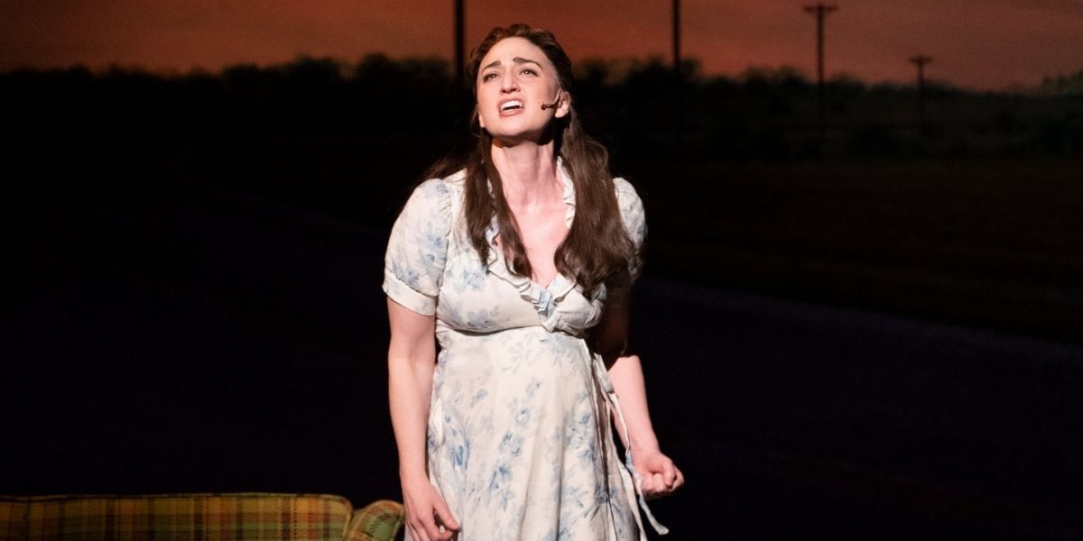 Sara Bareilles singing &quot;She Used To Be Mine&quot; in Waitress