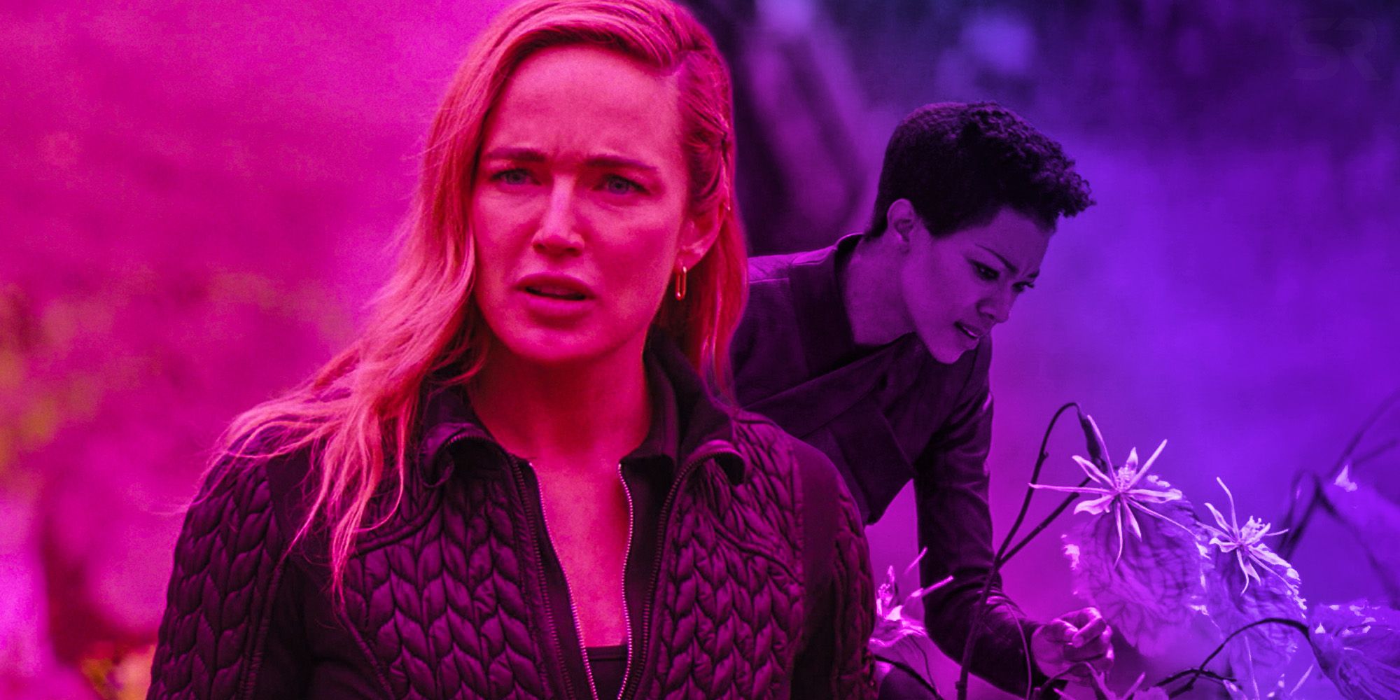 Sara Lance Legends of tomorrow New planet Star trek singing plants