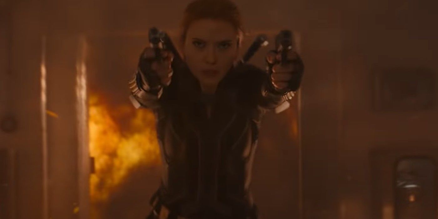 Scarlett Johansson as Natasha in Black Widow